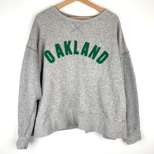 Ebbets Field Flannels Oakland Sweatshirt, Sz XXL